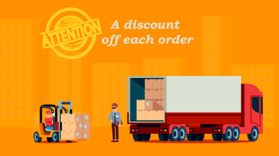 5% Off Each Order, Click to Know The Details