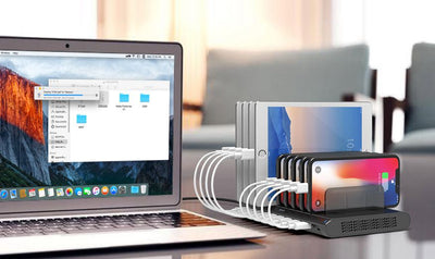 Best USB Charging Station for Multiple Devices 10 Ports 120W!